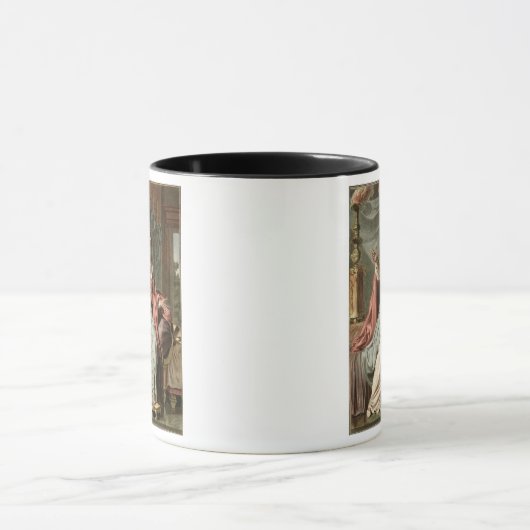 エスターのジャン・ラシーヌ著「エスター」のための衣裳、から マグカップ (中央)