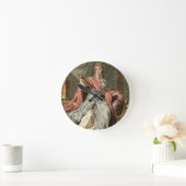 エスターのジャン・ラシーヌ著「エスター」のための衣裳、から ラウンド壁時計 (ホーム)