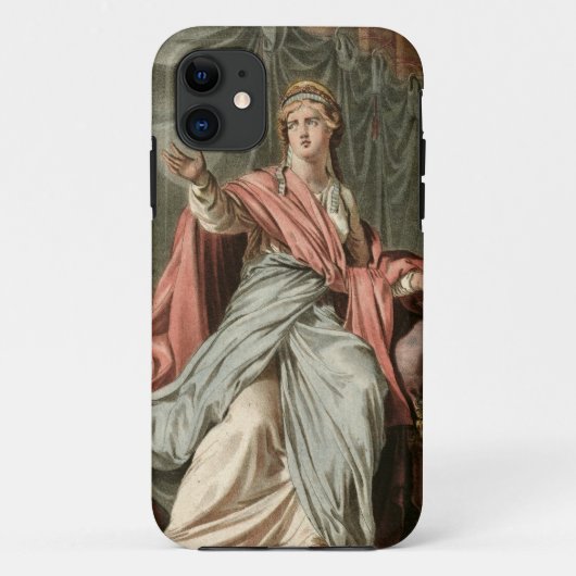 エスターのジャン・ラシーヌ著「エスター」のための衣裳、から Case-Mate iPhoneケース (裏面)