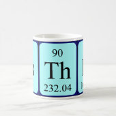 エスターの周期表の名前のマグ コーヒーマグカップ (中央)