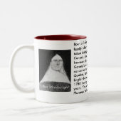 エスターのWheelwrightのマグ ツートーンマグカップ (左)