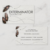 エスターミネーター防除 名刺 (正面/裏面)