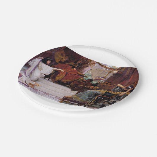 エスター公然と非難するHaman ペーパープレート (アングル)