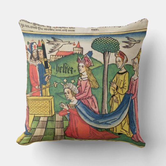 エスター2はThによって女王であるために15-18、エスター選ばれます クッション (正面)