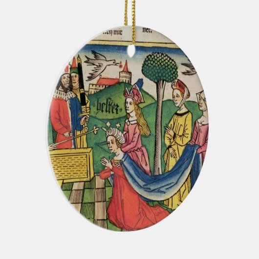 エスター2はThによって女王であるために15-18、エスター選ばれます セラミックオーナメント (右)