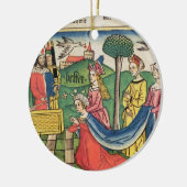 エスター2はThによって女王であるために15-18、エスター選ばれます セラミックオーナメント (左)