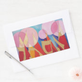 エスター 長方形シール (封筒)