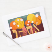 エスター 長方形シール (封筒)