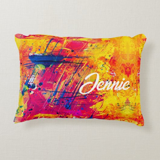 エステはっきりした鮮やかティックLive N let Liv Tylerカスタム アクセントクッション (裏面)