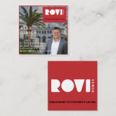 エスティ実在ティ スクエア名刺 (正面/裏面)