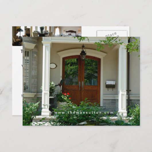 エスティ実在ーポストカードホームエントランスハウス ポストカード (正面/裏面)