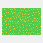 エステエレガントティックグリーンギフト ラッピングペーパーシート (正面3)