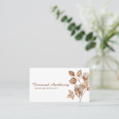 エステエレガントティックフローラソフトベージュプロフェッショナル 名刺 (スタンド正面)