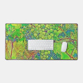 エステカラフルティックトラベルタスカニートレンディー デスクマット (キーボード&マウス)