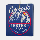 エステスパークコロラド – ロッキーマウンテン国立公園 セラミックオーナメント (左)