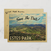 エステスパークザデイトコロラド 案内ポストカード (正面/裏面)