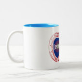 エステスパーク登山カラビナー ツートーンマグカップ (左)