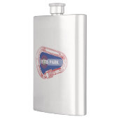 エステスパーク登山カラビナー フラスク (左)