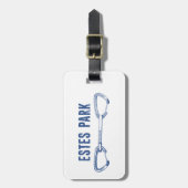 エステスパーク登山クイックドロー ラゲッジタグ (正面縦)