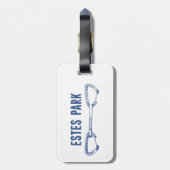 エステスパーク登山クイックドロー ラゲッジタグ (裏面縦)