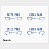 エステスパーク登山クイックドロー 長方形シール (シート)