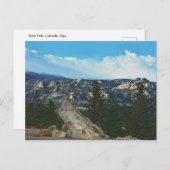 エステスパーク、コロラド、オーバール・サイン ポストカード (正面/裏面)