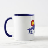 エステスパーク コロラド 木の山々 マグカップ (左)