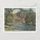 エステスパーク,セントヴァレインキャニオン, 1920sヴィンテージ ポストカード (正面)