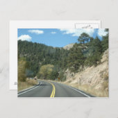 エステス公園への道 ポストカード (正面/裏面)