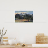 エステス公園，コロラド – ロングピークビュー ポスター (キッチン)