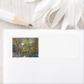 エステス国立公園の《植物》アスペンの風光明媚な木 ラベル (インサイチュ)