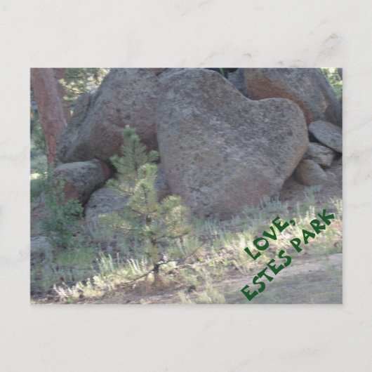 エステス・パーク・ラブ。 ポストカード (正面)