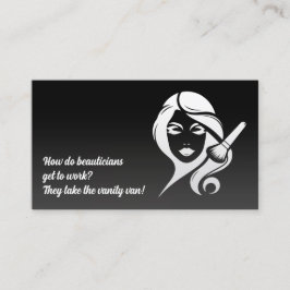 💅エステティシャンおもしろいメイクアップ美容師 名刺