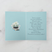 エステティシャンのための卒業カード カード (内部)