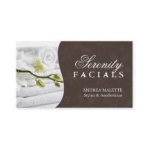 エステティシャンの名刺