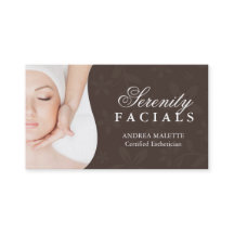 エステティシャンの名刺