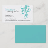 エステティシャンの名刺 名刺 (正面/裏面)
