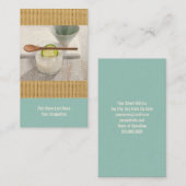 エステティシャンの名刺 名刺 (正面/裏面)