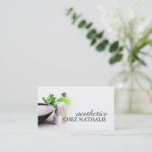 エステティシャンの名刺 名刺 (スタンド正面)