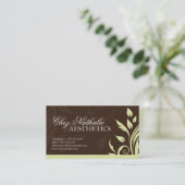 エステティシャンの名刺 名刺 (スタンド正面)