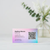 エステティシャンサービス 名刺 (スタンド正面)