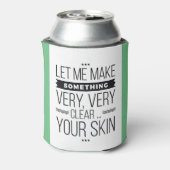 エステティシャンスキンケアおもしろいコンサルタント 缶クーラー (缶裏面)