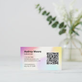 エステティシャンスキンケア美しいサービス 名刺 (スタンド正面)