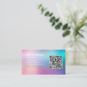 エステティシャンスキンケア 名刺 (スタンド正面)