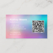 エステティシャンスキンケア 名刺 (正面)