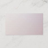 エステティシャンスパサロン名刺 名刺 (裏面)