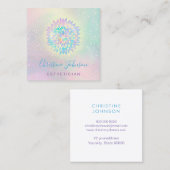 エステティシャンダリア スクエア名刺 (正面/裏面)