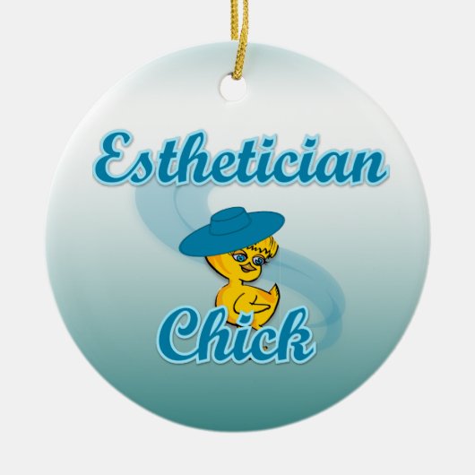 エステティシャンチック#3 セラミックオーナメント (正面)