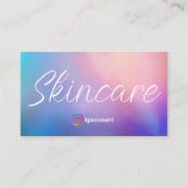 エステティシャンテンプレート 名刺 (裏面)