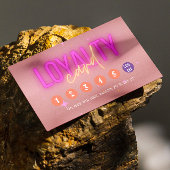 エステティシャンバラ金ゴールドモダンサロン ロイヤリティカード